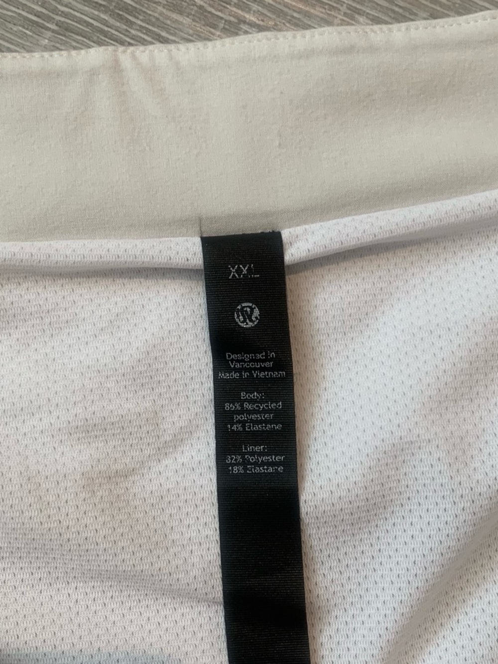 Lululemon Men's Surge Lined 6" Shorts White Opal Cream XXL - Picture 10 of 11